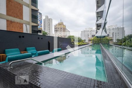 Studio para alugar com 19m², 1 quarto e sem vagaPiscina