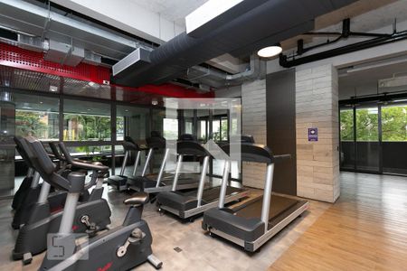 Studio para alugar com 19m², 1 quarto e sem vagaAcademia