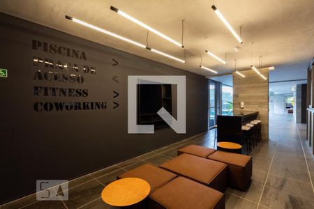 Studio para alugar com 19m², 1 quarto e sem vagaCoworking