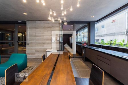 Studio para alugar com 19m², 1 quarto e sem vagaSalão de festas