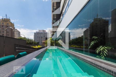 Studio para alugar com 19m², 1 quarto e sem vagaPiscina