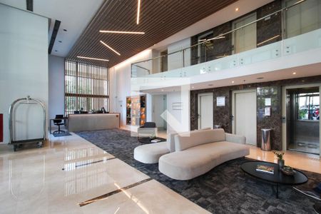 Apartamento para alugar com 37m², 1 quarto e 1 vaga Apartamento para alugar com 37m², 1 quarto e 1 vagaHall