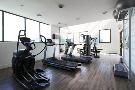 Apartamento para alugar com 37m², 1 quarto e 1 vaga Apartamento para alugar com 37m², 1 quarto e 1 vagaÁrea comum - Academia