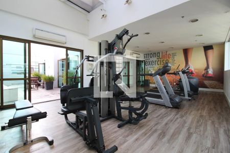 Apartamento para alugar com 37m², 1 quarto e 1 vaga Apartamento para alugar com 37m², 1 quarto e 1 vagaÁrea comum - Academia