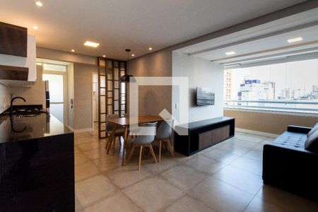 Sala de apartamento para alugar com 2 quartos, 62m² em Pinheiros, São Paulo