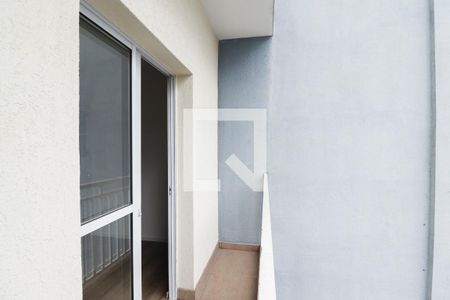 Varanda da Sala/Cozinha de apartamento para alugar com 1 quarto, 30m² em Jardim do Tiro, São Paulo