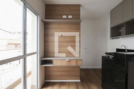 Sala/Cozinha de apartamento para alugar com 1 quarto, 30m² em Jardim do Tiro, São Paulo