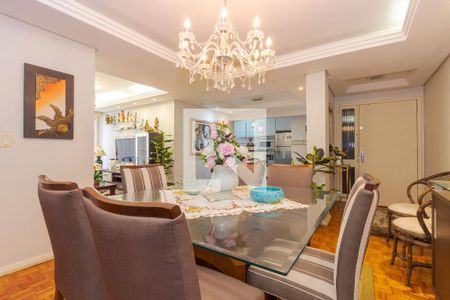 Sala de Jantar de apartamento à venda com 3 quartos, 156m² em Jardim Lindóia, Porto Alegre