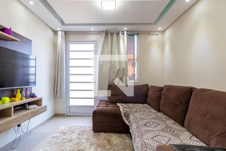 Sala de casa de condomínio para alugar com 2 quartos, 54m² em Jardim Nova Cidade, Guarulhos