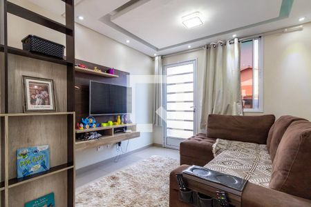 Sala de casa de condomínio para alugar com 2 quartos, 54m² em Jardim Nova Cidade, Guarulhos