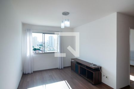 Sala de apartamento para alugar com 1 quarto, 50m² em Campo Belo, São Paulo