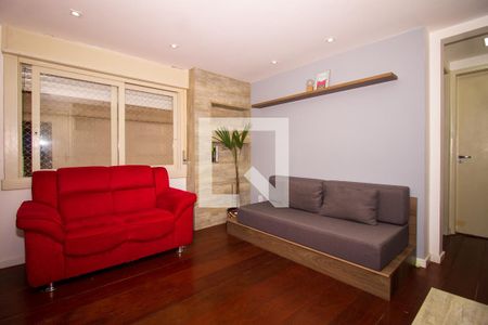 Sala de apartamento à venda com 1 quarto, 38m² em Centro Histórico, Porto Alegre