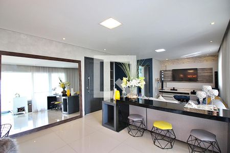 Sala de apartamento para alugar com 3 quartos, 157m² em Centro, São Bernardo do Campo