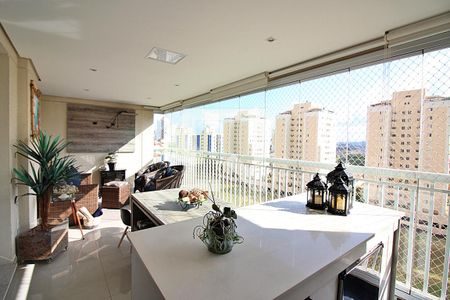 Varanda gourmet de apartamento para alugar com 3 quartos, 157m² em Centro, São Bernardo do Campo