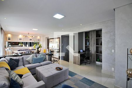 Sala de apartamento para alugar com 3 quartos, 157m² em Centro, São Bernardo do Campo