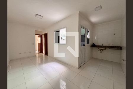 Sala de apartamento à venda com 2 quartos, 45m² em Jardim Ipanema, Santo André