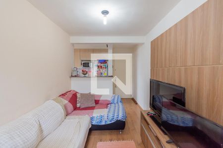 Sala de apartamento para alugar com 2 quartos, 46m² em Loteamento Parque São Martinho, Campinas