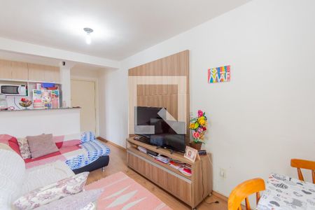 Sala de apartamento para alugar com 2 quartos, 46m² em Loteamento Parque São Martinho, Campinas