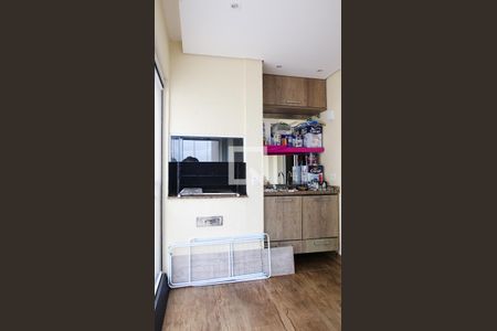 Varanda da Sala de apartamento à venda com 3 quartos, 79m² em Campestre, Santo André