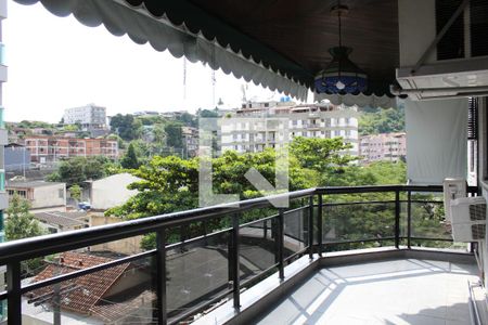 Varanda da Sala de apartamento à venda com 4 quartos, 264m² em Freguesia de Jacarepaguá, Rio de Janeiro
