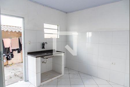 Cozinha de casa para alugar com 1 quarto, 25m² em Vila Moinho Velho, São Paulo