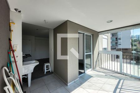 Apartamento à venda com 47m², 1 quarto e sem vagaVaranda