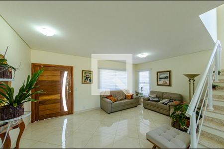 Sala de casa de condomínio para alugar com 4 quartos, 253m² em Chácara Santa Margarida, Campinas