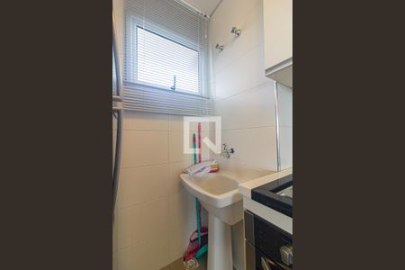 Área de Serviço de kitnet/studio para alugar com 1 quarto, 29m² em Campina do Siqueira, Curitiba
