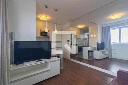 Sala de kitnet/studio para alugar com 1 quarto, 29m² em Campina do Siqueira, Curitiba
