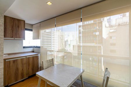 Varanda de apartamento à venda com 1 quarto, 40m² em Consolação, São Paulo