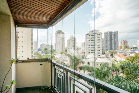 Varanda de apartamento à venda com 3 quartos, 200m² em Tatuapé, São Paulo