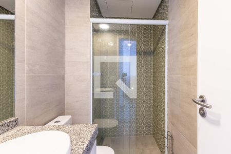 Banheiro Social de apartamento à venda com 1 quarto, 41m² em Itaim Bibi, São Paulo