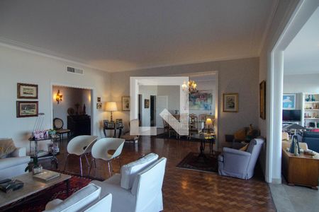 Sala de apartamento à venda com 4 quartos, 357m² em Copacabana, Rio de Janeiro