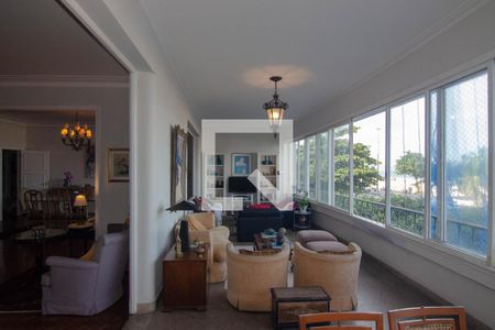 Sala de apartamento à venda com 4 quartos, 357m² em Copacabana, Rio de Janeiro