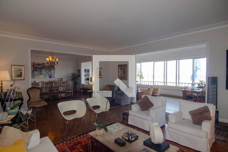 Sala de apartamento à venda com 4 quartos, 357m² em Copacabana, Rio de Janeiro