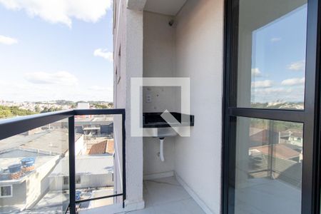 Varanda gourmet de apartamento para alugar com 2 quartos, 60m² em Pedro Moro, São José dos Pinhais