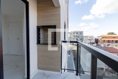 Varanda gourmet de apartamento para alugar com 2 quartos, 60m² em Pedro Moro, São José dos Pinhais