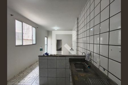 Cozinha de casa para alugar com 1 quarto, 30m² em Curicica, Rio de Janeiro