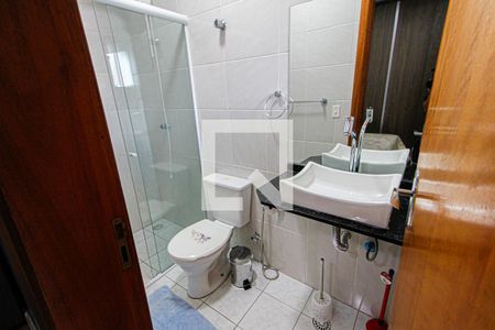 Banheiro Quarto 1 de casa à venda com 3 quartos, 126m² em Jardim Progresso, Santo André