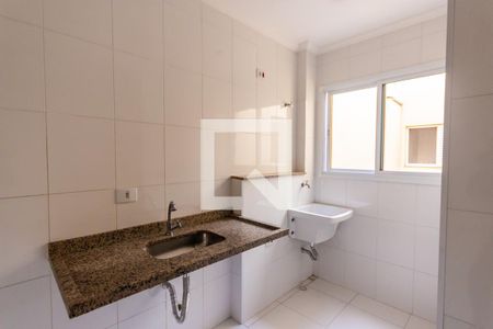 Apartamento à venda com 61m², 2 quartos e 1 vagaCozinha e Área de Serviço