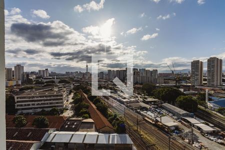 Varanda Vista de apartamento para alugar com 1 quarto, 30m² em Barra Funda, São Paulo