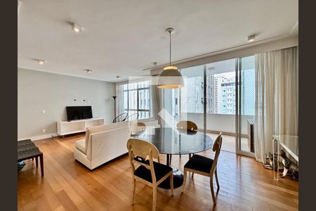 Sala  de apartamento para alugar com 2 quartos, 139m² em Jardim Paulista, São Paulo