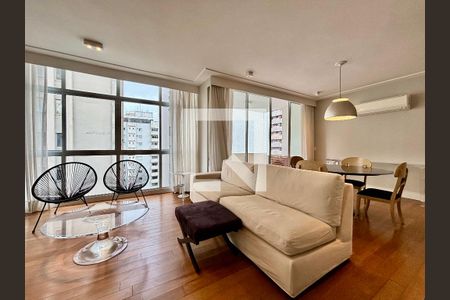 Sala  de apartamento para alugar com 2 quartos, 139m² em Jardim Paulista, São Paulo