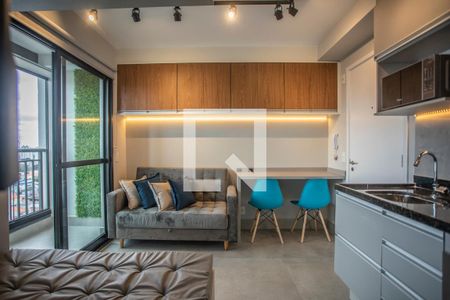 Studio de kitnet/studio para alugar com 1 quarto, 28m² em Mirandópolis, São Paulo