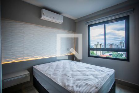 Studio - Ár condicionado  de kitnet/studio para alugar com 1 quarto, 28m² em Mirandópolis, São Paulo