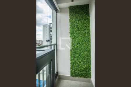 Varanda de kitnet/studio para alugar com 1 quarto, 28m² em Mirandópolis, São Paulo
