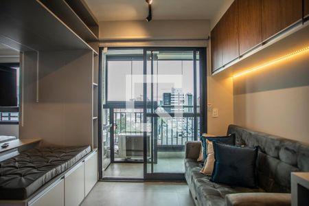 Studio de kitnet/studio para alugar com 1 quarto, 28m² em Mirandópolis, São Paulo