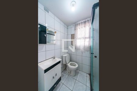 Banheiro  de apartamento à venda com 2 quartos, 50m² em Parque das Nações, Santo André