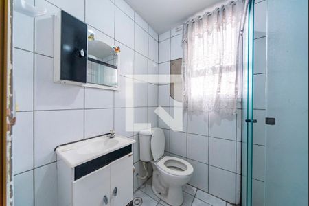 Banheiro  de apartamento à venda com 2 quartos, 50m² em Parque das Nações, Santo André
