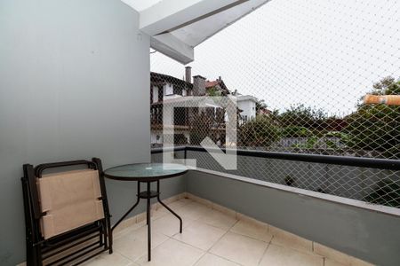 Sacada e churrasqueira de casa de condomínio à venda com 2 quartos, 240m² em Ipanema, Porto Alegre